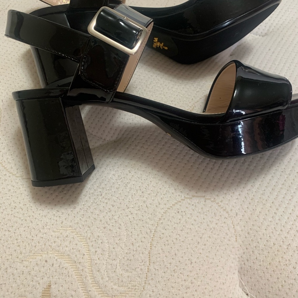 Prada Slingback block heels sandal